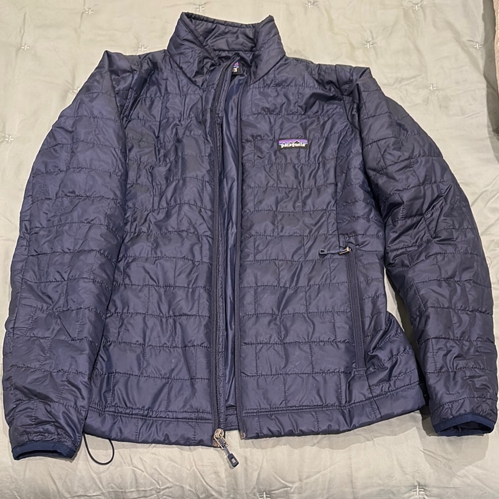 Patagonia Nano Puff Navy Quilted Jacket
